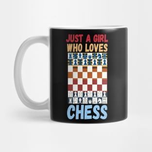 Just a girl who loves chess Mug